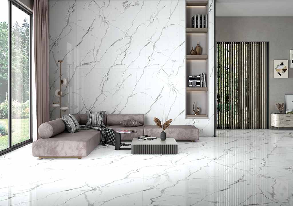 Настенная плитка   Gravita STATUARIO URBAN  для прихожей, кухни и гостиной