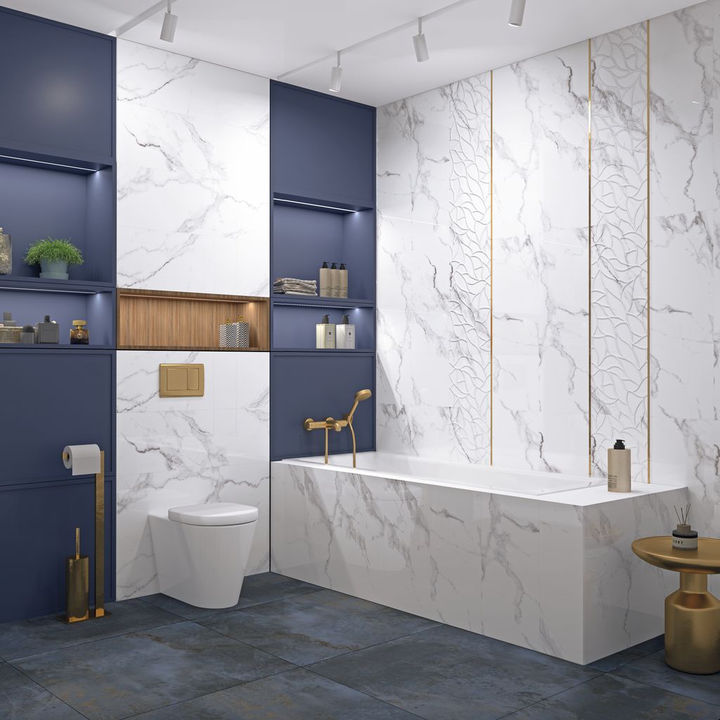 Настенная плитка   Gravita CARARA  для прихожей, кухни и гостиной